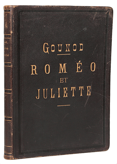 Romeo et Juliette Антикварное издание Сохранность: Хорошая Издательство: Choudens Fils, 1900 г Твердый переплет, 266 стр Язык: Французский инфо 1455g.
