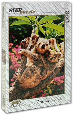Мишки коала Пазл, 360 элементов Серия: Animal collection инфо 1935g.