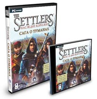 The Settlers: Наследие королей Сага о туманах (DVD-BOX) CD-ROM, 2005 г Издатель: Новый Диск; Разработчик: Blue Byte Software пластиковый DVD-BOX Что делать, если программа не запускается? инфо 3322g.
