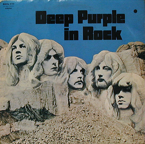 Deep Purple in Rock Виниловый диск EMI Records 1970 г инфо 3585g.