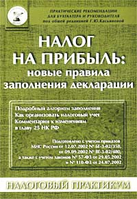 Налог на прибыль: новые правила заполнения декларации Серия: Практические рекомендации для бухгалтера и руководителя под общей редакцией Г Ю Касьяновой инфо 5171g.