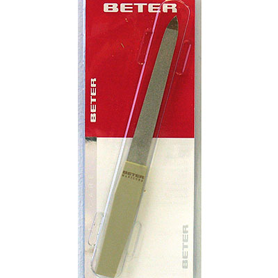 Пилка для ногтей "Beter", сапфировая, 15,7 см из имеющихся в наличии цветов инфо 7750h.